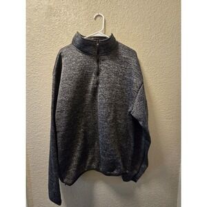 Jackson Hole Pullover Size XL 1/4 Zip Fleece Lined Sleeve Pocket